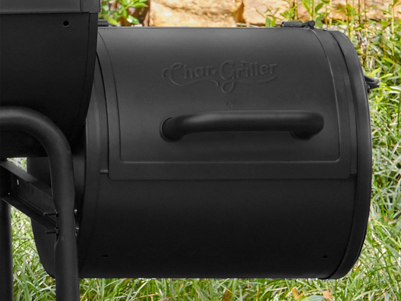 Char-Griller Portable Charcoal Grill / Side Fire Box