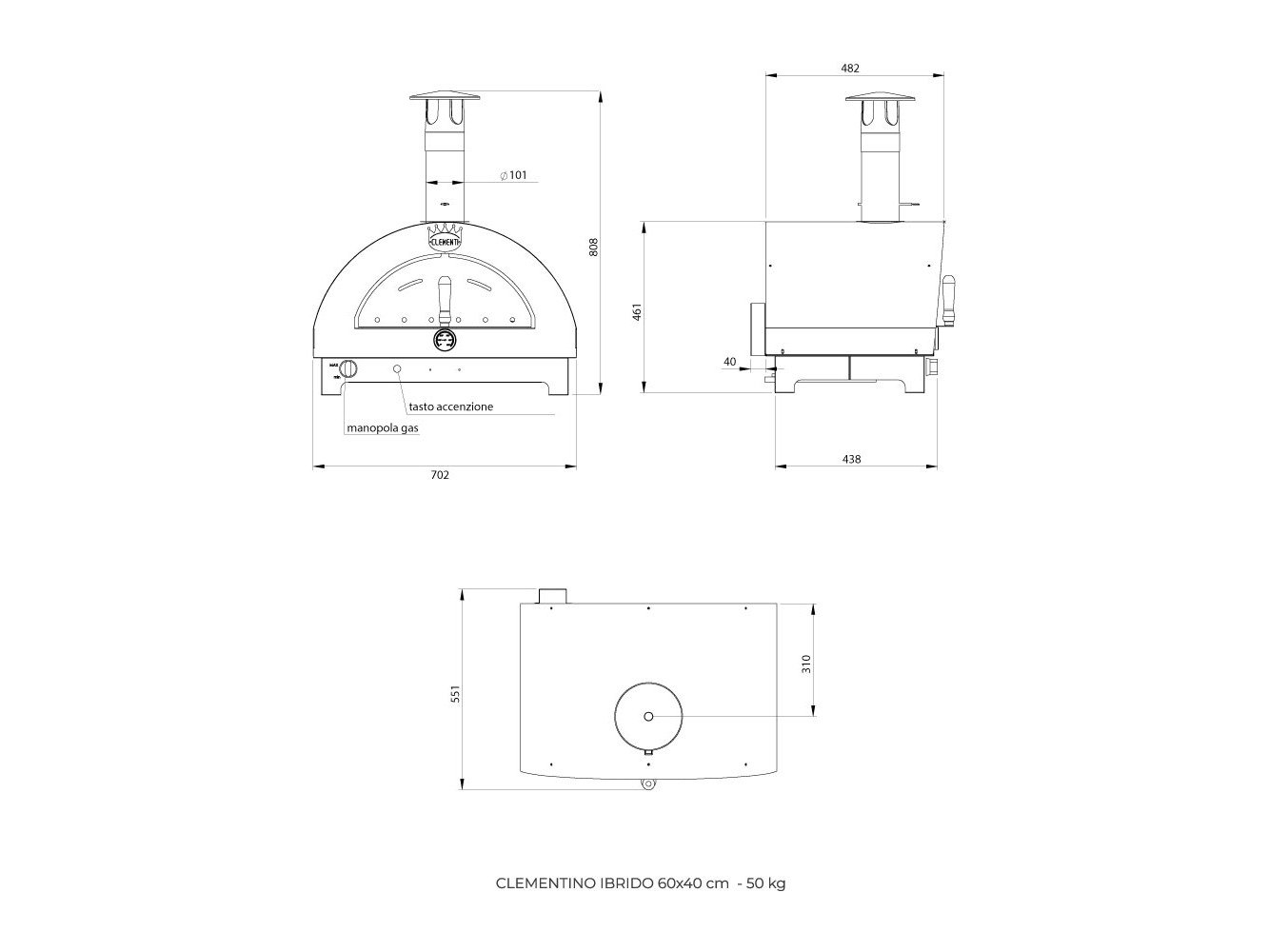 Clementino Hybrid Oven
