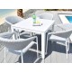 Nuoro 4 Seat Square Dining Set
