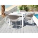 Nuoro 4 Seat Square Dining Set