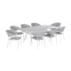 Nuoro 8 Seat Oval Dining Set Nuoro 8 Seat Oval Dining Set