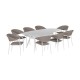 Nuoro 8 Seat Oval Dining Set Nuoro 8 Seat Oval Dining Set