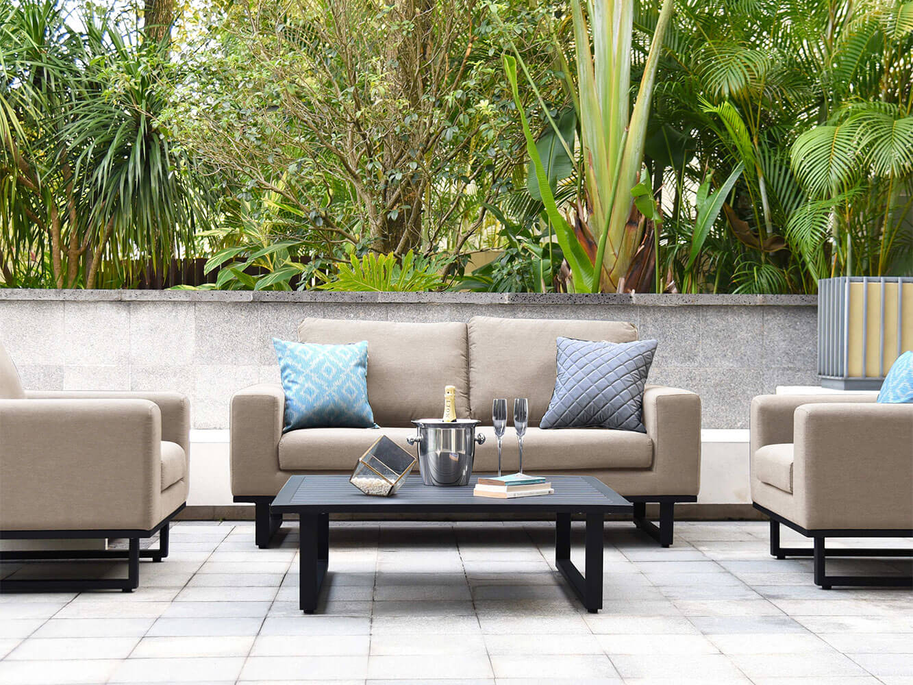 Portofino 2 Seat Sofa Set