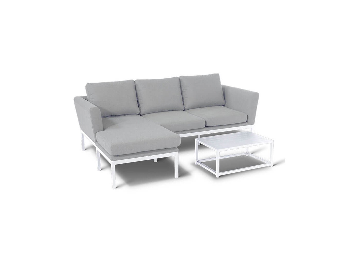 Conjunto de Sofá com Chaise Longue Argenta Conjunto de Sofá com Chaise Longue Argenta
