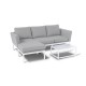 Conjunto de Sofá com Chaise Longue Argenta Conjunto de Sofá com Chaise Longue Argenta