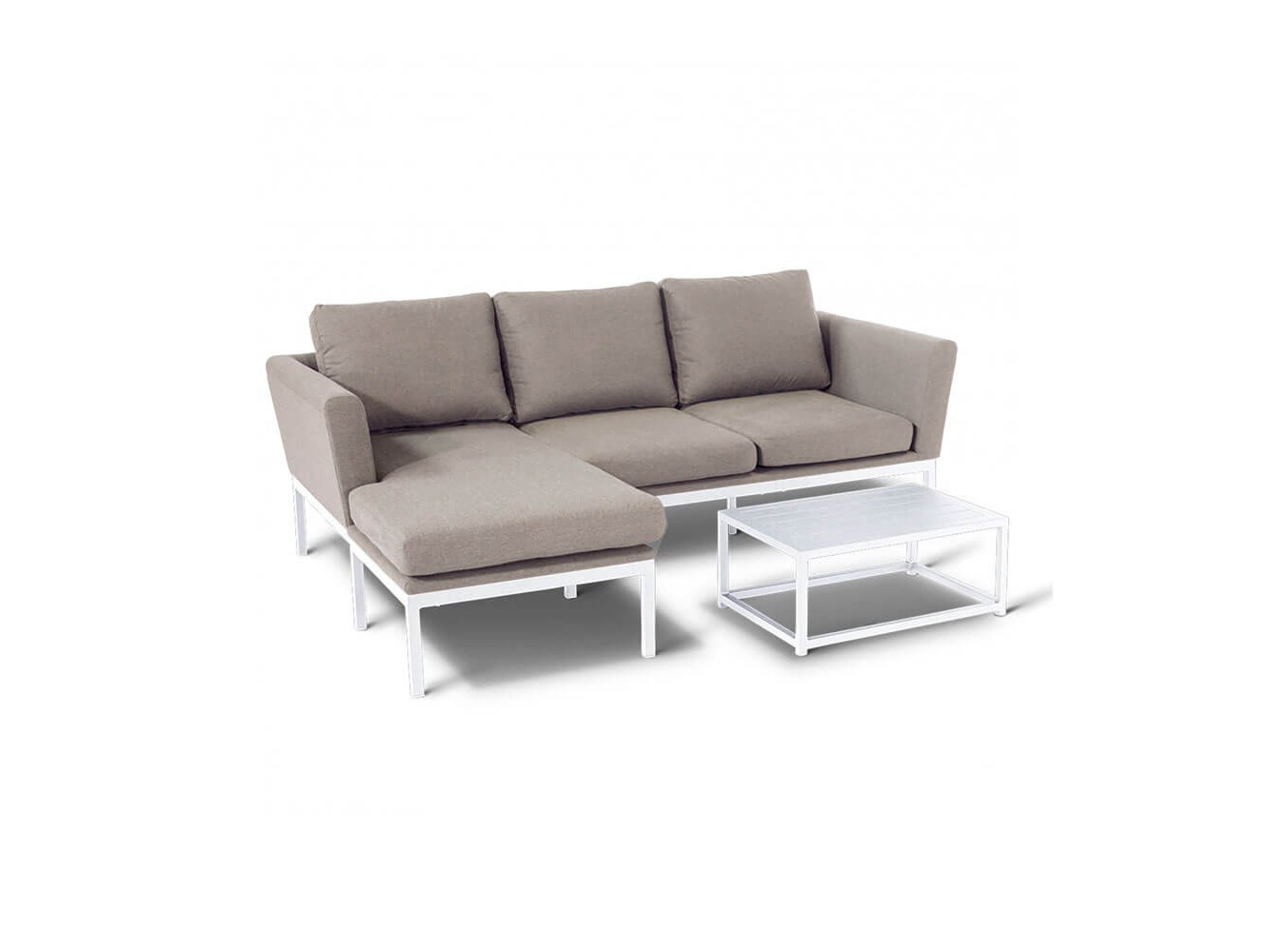 Conjunto de Sofá com Chaise Longue Argenta Conjunto de Sofá com Chaise Longue Argenta