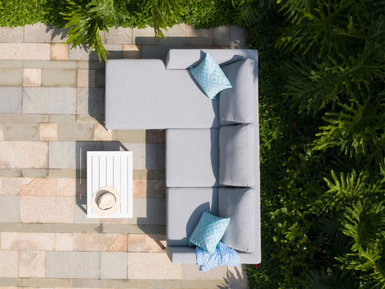 Conjunto de Sofá com Chaise Longue Argenta Conjunto de Sofá com Chaise Longue Argenta