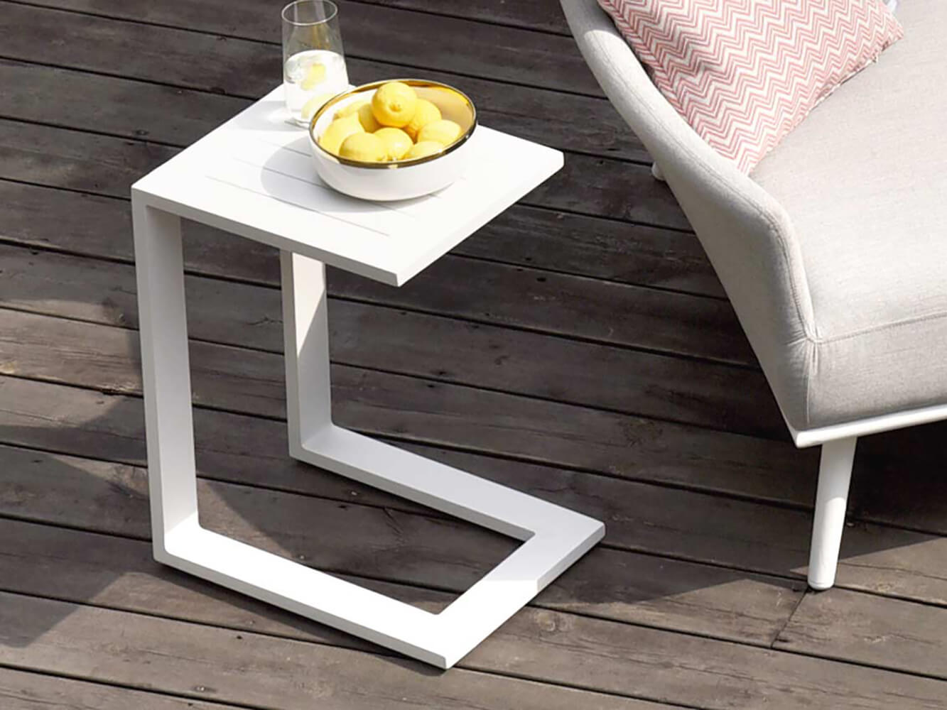 Fenetti - Aluminium Side Table
