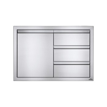 Napoleon 36'' x 24'' Single Door & Triple Drawer Combo Napoleon 36'' x 24'' Single Door & Triple Drawer Combo