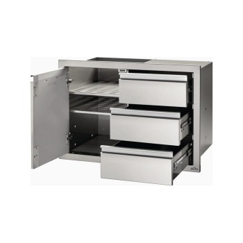 Napoleon 36'' x 24'' Single Door & Triple Drawer Combo Napoleon 36'' x 24'' Single Door & Triple Drawer Combo