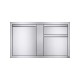 Napoleon Porta Individual Grande & Gaveta Standard - 42'' x 24''