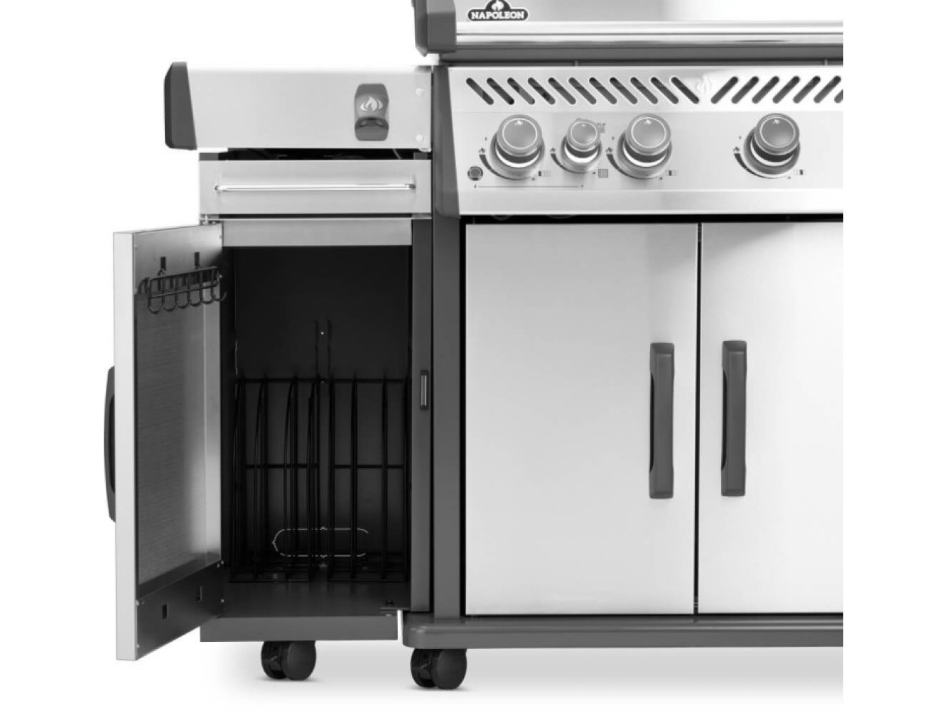 Napoleon Rogue® PRO Stainless Steel Storage Cart