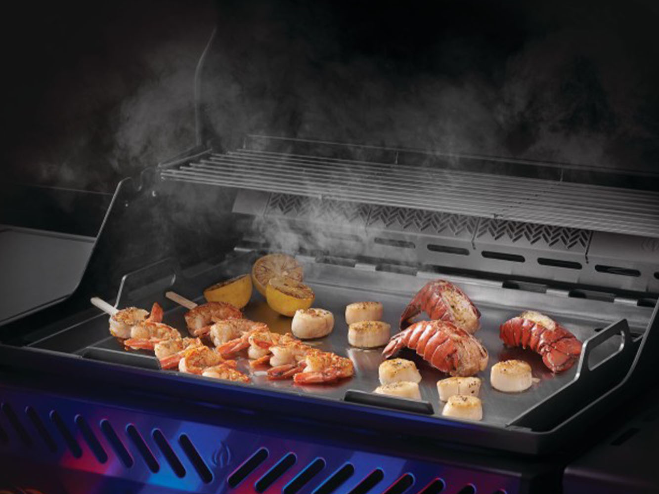 Napoleon Plaque de Cuisson en Acier Inoxydable
