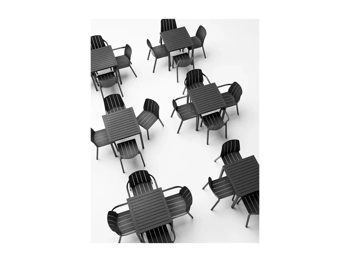 Tiberina Bistrot Chair - ANTRACITE