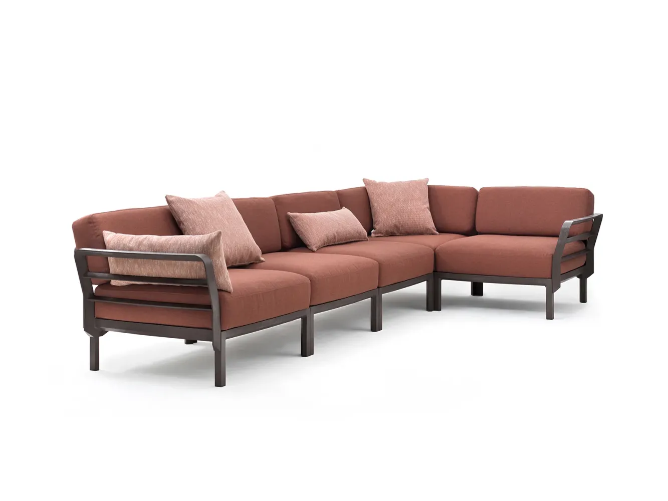 Sofá Maximo 5 - TERRA/CANNELLA Sofá Maximo 5 - TERRA/CANNELLA