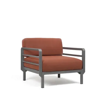 Maximo Armchair - BASALTO/CANNELLA